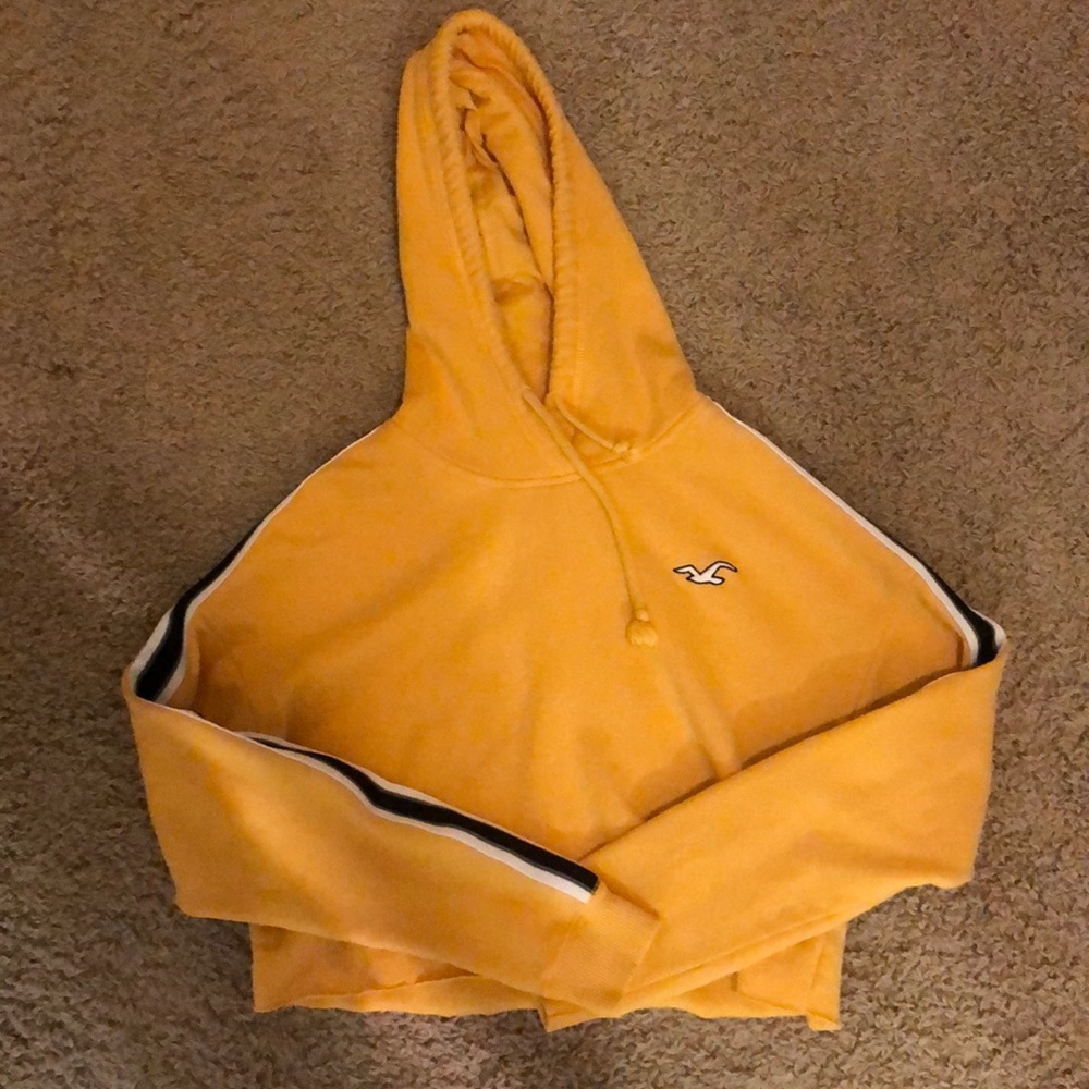 Hollister cropped hoodie